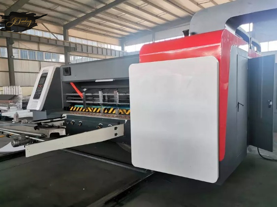 Corrugation Cardboard Packaging Machinery Flexo Printer Slotter Die Cutter Carton Box Machine